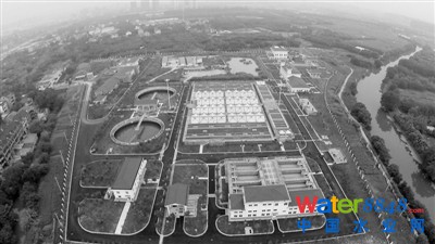 杭州城西最大污水處理廠投入運行